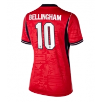 Camiseta Inglaterra Jude Bellingham #10 Segunda Equipación Replica Mundial 2026 para mujer mangas cortas